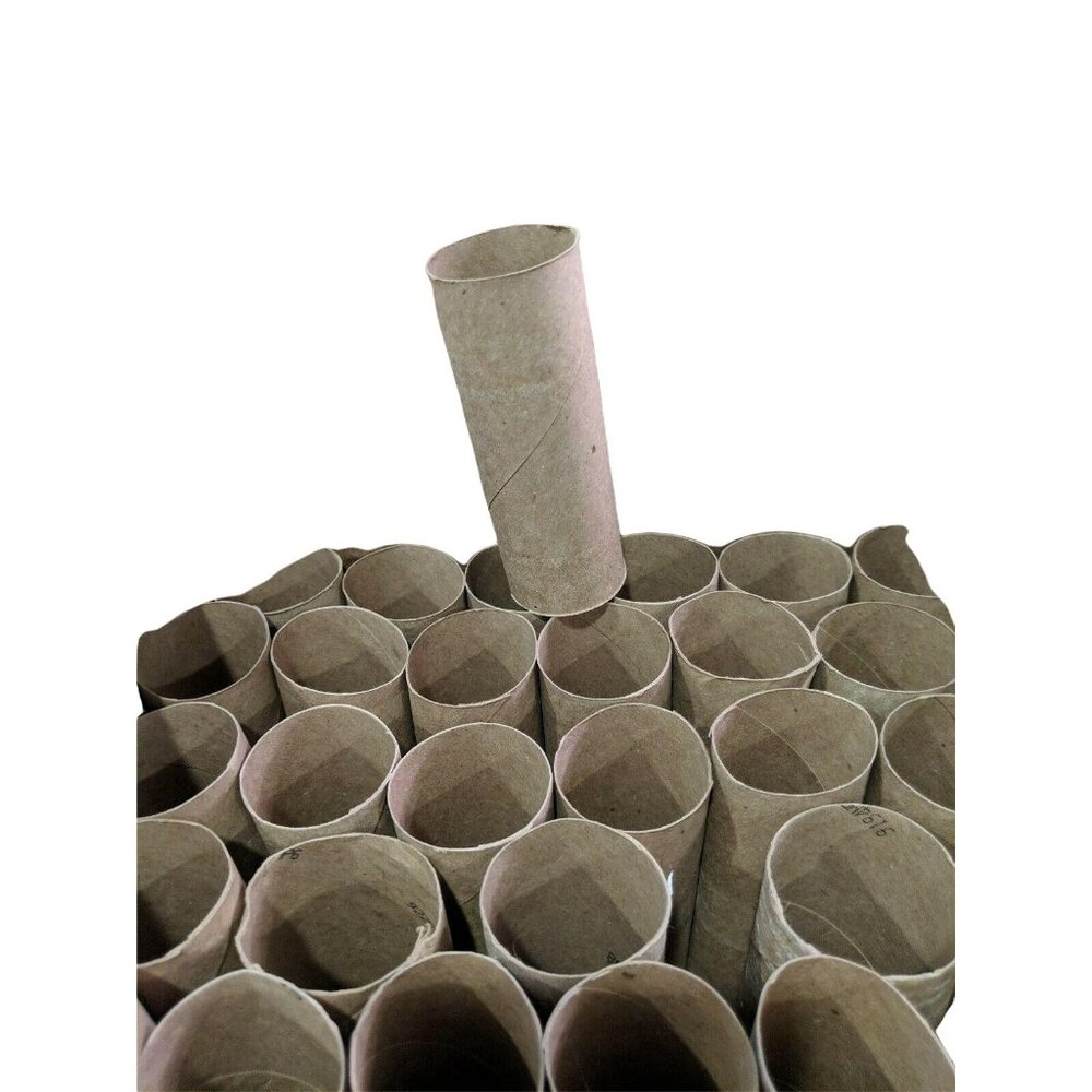 30 Empty Toilet Paper Rolls Tube Cardboard Cores Kids Crafts Art Supplies 54e - Picture 3 of 3
